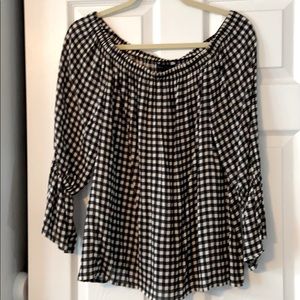 Off the shoulder blouse